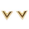 Louis Vuitton Jewelry | Louis Vuitton Metal Essential V Earrings M68153 Le3232 2.4g Women's | Color: Gold | Size: Os