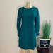 J. Crew Dresses | J. Crew | Dark Green Polka Dot Shift Dress Sz 6 | Color: Green | Size: 6