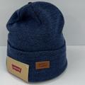 Levi's Accessories | Levi’s, Warm Comfortable Beanie, Double Layer, Blue, Unisex, One Size Fits All | Color: Blue | Size: Os