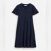 J. Crew Dresses | New / J.Crew Knit Broken-In Jersey Tiered Mini Dress | Color: Blue | Size: Xs