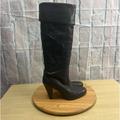 Michael Kors Shoes | Michael Kors Womens Black Knee High High Heels Boots Size 7m | Color: Black | Size: 7