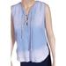 Anthropologie Tops | Anthropologie Cloth & Stone Tencel Tank Top Xs | Color: Blue | Size: Xs
