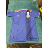 Adidas Shirts | Federacion Colombiana De Futbol Mens Blue Adidas Soccer Jersey Sz Large Nwt | Color: Blue | Size: L