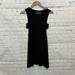 American Eagle Outfitters Dresses | American Eagle Black Sleeveless Dress With Cutouts | Color: Black | Size: Xs