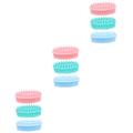 DOITOOL 9 Pcs Baby Shampoo Brush Scrub Silica Gel Child Massage