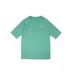 Art Class Short Sleeve T-Shirt: Green Solid Tops - Kids Boy's Size 16