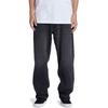 Relax-fit-Jeans DC SHOES "Worker", Herren, Gr. 33(M/L) / Länge 34(L), Länge 34, schwarz (schwarz denim), 80% Baumwolle, 20% Baumwolle, Jeans
