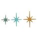 Ebern Designs 3 Pieces Wall Décor Set Metal in Gray/Green/Yellow | 8.66 H x 6.89 W x 0.39 D in | Wayfair AD8579B04F6A4EE98BC0D04AD17A99B5