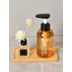 Bouteille en bois de bambou simple pour shampoing distributeur de gel douche Regina naret