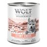 Wolf of Wilderness Junior ""Expedition"" 6 x 800 g umido per cane - Stony Creek - Pollame con Manzo