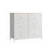 Closet Fabric Dresser with Metal Frame - 11.8”D x 31.5”W x 27.1”H