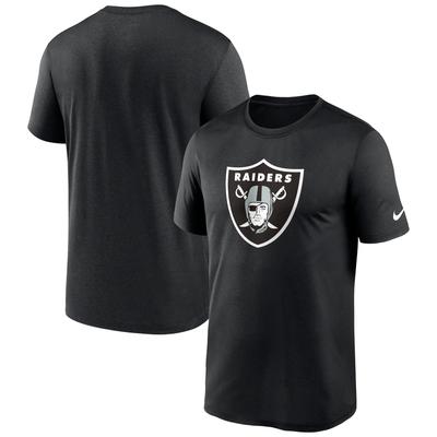 Nike Las Vegas Raiders Primetime Legend Logo Performance T-Shirt für Herren, Schwarz Image