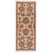 Oriental Ziegler Janiyah Beige Red Hand-Knotted Wool Runner - 2'0'' x 5'1''