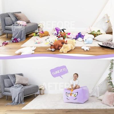 X-Large Stuffable Zipper Bean Bag Chair