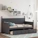 Modern Twin Size Daybed with Hidden Storage