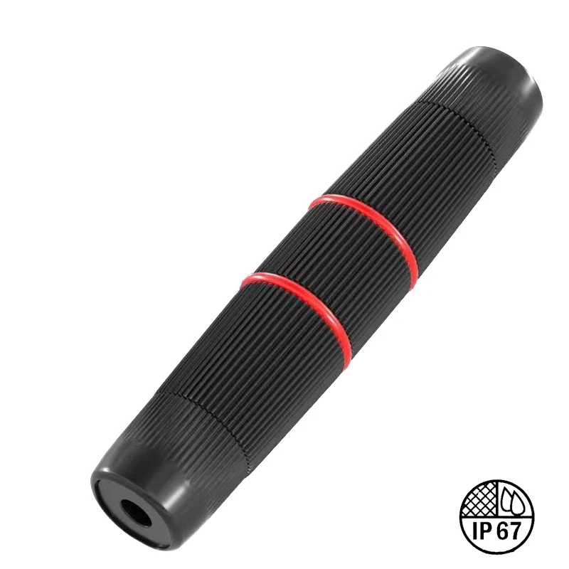 RJ45 Stecker Im Freien Wasserdichte Buchse Auf Buchse Netzwerk LAN Splitter Transfer Kopf Adapter Koppler CAT5e CAT6 Image