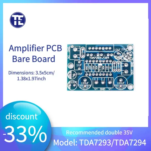 TDA7293/TDA7294 Mono Kanal Verstärker Platine PCB Nackten Bord