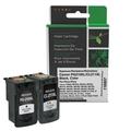 Clover Imaging Remanufactured High Yield Black Color Ink Cartridges for Canon PG-210XL/CL-211XL 2-Pack