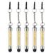5pcs Stylus Pen for Touch Screens Mini Crystal Diamond Capacitive Pens for Universal All Touchscreen Device Yellow