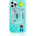 Game Console Phone Case for iPhone 7/8/SE2/SE3 Bling Liquid Quicksand Retro 3D Classic Game Phone Case Funny Play Case Soft Silicone Rubber Cover Protective Cover for Boys Girls Women