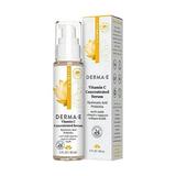 DERMA E Vitamin C Concentrated Serum with Hyaluronic Acid Ã¢â‚¬â€œ All Natural Antioxidant-Rich Concentrated Facial Serum Ã¢â‚¬â€œ Firming and Brightening Skin Serum 2oz