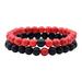 Jewelry Eye Stone Black Frosted Stone Elastic Bracelet Couple Stone Bracelet Waist Heated Wrap Belt