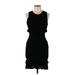 Ronny Kobo Cocktail Dress - Bodycon: Black Dresses - Women's Size Large