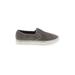 Sorel Sneakers: Slip-on Platform Classic Gray Color Block Shoes - Women's Size 7 - Almond Toe