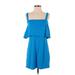 Susana Monaco Casual Dress - DropWaist: Blue Dresses - New - Women's Size Small