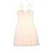 David's Bridal Cocktail Dress: Ivory Dresses - Women's Size 2