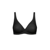 Plus Size Women's The Wireless Plunge - Mesh by CUUP in Black (Size XS A-C)