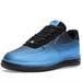 Nike Shoes | Nike Men's Lunar Air Force 1 Vt Mesh Hero Blue,Black Athletic Sneaker Size 7 | Color: Black/Blue | Size: 7