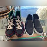 Gucci Shoes | Gucci Loafer And Sneaker Bundle | Color: Black/Green | Size: 10