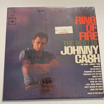 Columbia Media | Johnny Cash - The Best Of Ring Of Fire Stereo Lp Columbia 2 Eye 1963 Ex/Vg+ | Color: Black | Size: Os