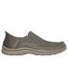 Skechers Men's Slip-ins Relaxed Fit: Expected - Cayson Sneaker | Size 12.0 Extra Wide | Khaki | Textile | Vegan