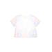 Franki by Francesca's Short Sleeve T-Shirt: White Tie-dye Tops - Kids Girl's Size 12