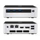 SJRC Mini PC Windows 11 Pro, 13th Gen Core i7 1360P Gaming PC with Iris Xe Graphics, DDR5 16GB RAM 512GB NVME SSD Small Office Micro Desktop Computer, 4K Triple Display, WiFi6 BT5.2 Type-C