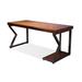 Lilac Garden Tools Desk Wood/Metal in Black/Brown | 29.53 H x 78.74 W x 31.5 D in | Wayfair Desk20231221TB721773035427LGT200