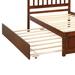 Red Barrel Studio® Suilven Slat Headboard Storage Bed Wood in Brown | 37.51 H x 41.71 W x 79.51 D in | Wayfair 9F03C4A5DC134DC5B11D0DDF24CB9E44