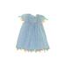 Mud Pie Dress - A-Line: Blue Print Skirts & Dresses - Kids Girl's Size Medium