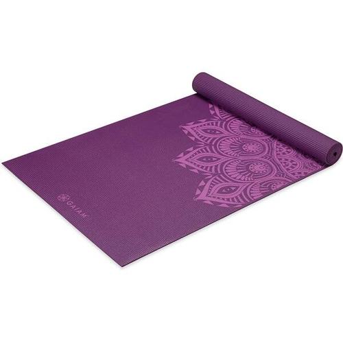 GAIAM Matte PURPLE MANDALA YOGAMATTE 6MM PREMIUM, Größe - in lila