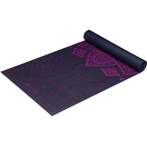 GAIAM Matte PLUM SUNDIAL YOGAMATTE 6MM PREMIUM, Größe - in dunkellila