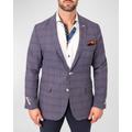 Unconstructed Grid Blazer