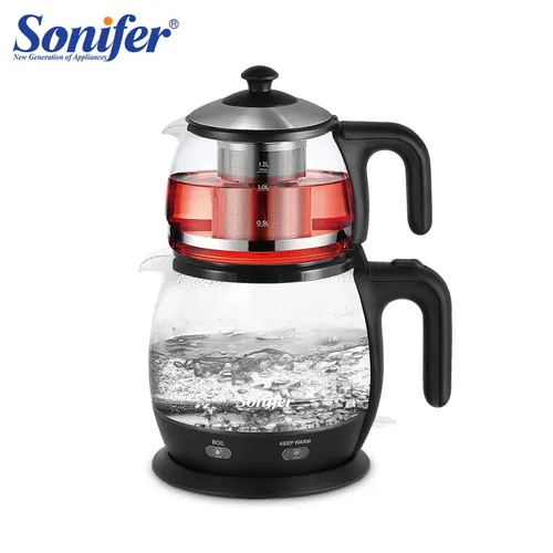 Sonifer 3L Elektrische Wasserkocher edelstahl Küchengeräte Smart Wasserkocher Pfeife Wasserkocher
