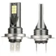 4Pcs Mini H7 + H7 Combo LED Scheinwerfer Kit Lampen High Low Strahl 120W 26000LM 6000K Kit