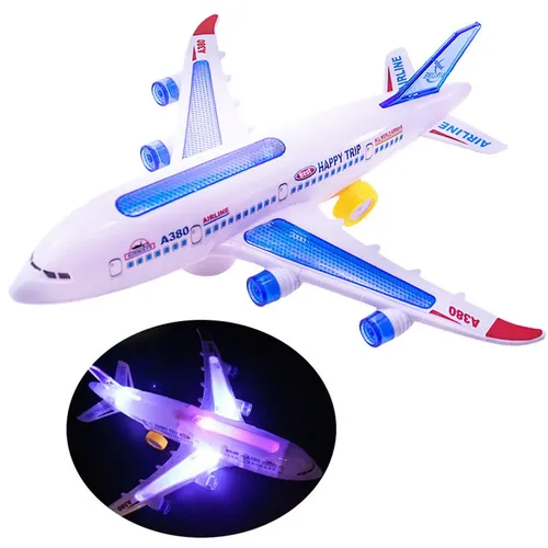 Elektrische Kinder Action Spielzeug Flugzeug Flugzeug mit Lichter und Klänge Spielzeug Flugzeuge für