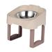 Pet Bowl Dog Bowl Pet Supplies with Anti Slip Feet Elevated Cat Bowl Food Bowl Water Bowl with Stand for Small Medium Large Dogs C