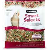 ZuPreem Smart Selects Bird Food for Medium Birds [Bird Cockatiel Food Bird Conure Food Bird Supplies] 2.5 lb