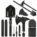 Survial Shovel Axe Set Multi Tool Camping Hatchet Folding Portable Survival Kit