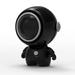 USB Rechargeable Portable Hanging Neck Fan Spaceman Leafless Small Fan Black